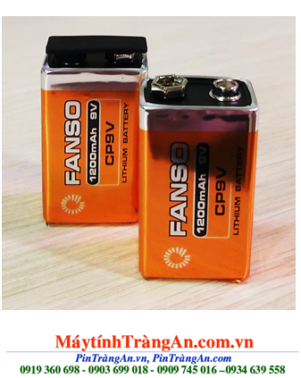 FANSO CP9V, Pin nuôi nguồn 9v Lithium FANSO CP9V 9V 1200mAh Lithium (LiMnO2) chính hãng